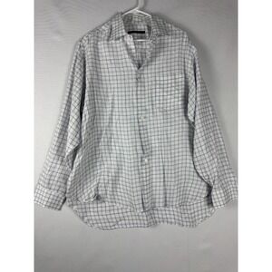 Billy Red Shirt Mens XL Check Button Up Long Sleeve Casual‎ Pockets